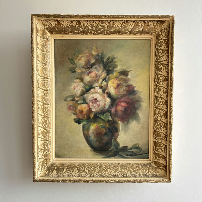 Classic Floral Still Life Oil Painting "Flower Vase" Timeless Artwork Holland Art Shop