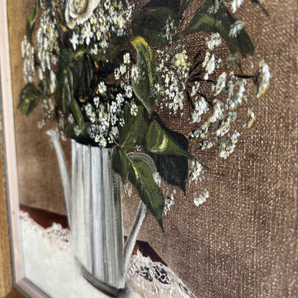Authentic Floral Still Life Oil Painting "Painted Bouquet" Detailed Art Holland Art Shop