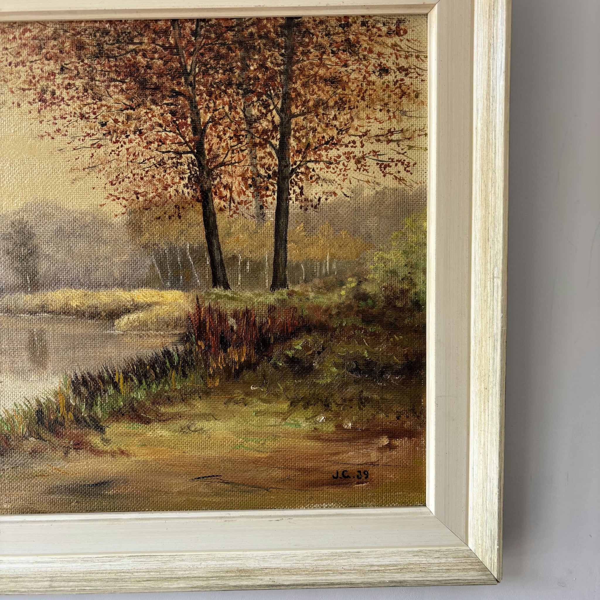 1939 Landscape Oil Painting 