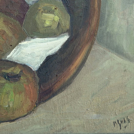 Classic Still Life Oil Painting "Bowl Pears" Refined Art Holland Art Shop