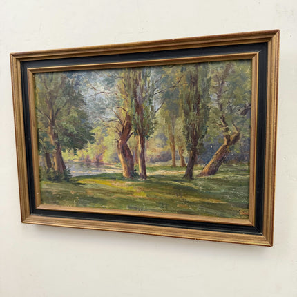 Traditional Still Life Oil Painting "Framed Backboard" Elegant Small Art Holland Art Shop
