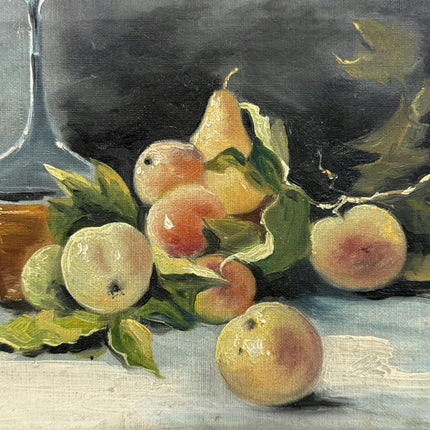 Elegant Still Life Oil Painting "Cracked Paint" Classic Small Artwork Holland Art Shop