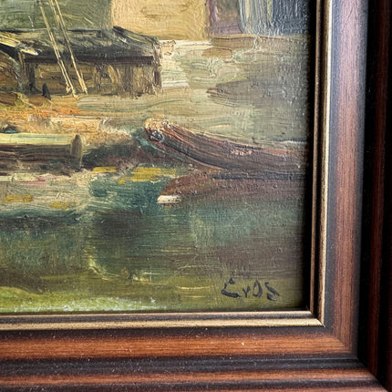 Expressive Landscape Oil Painting "Country House" Refined Art Holland Art Shop