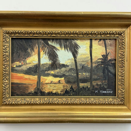 Traditional Landscape Oil Painting "Gilded Frame" Original Art Holland Art Shop