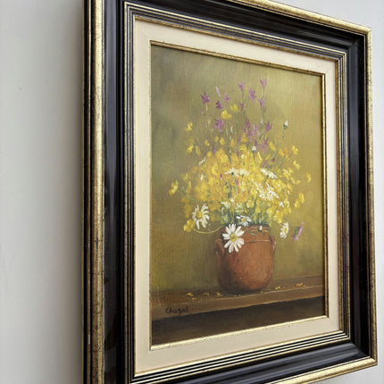 Classic Floral Still Life Oil Painting "Flowered Vase" Detailed Art Holland Art Shop