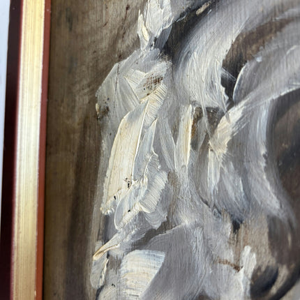 Authentic Portrait Oil Painting "Male Head" Refined Artwork Holland Art Shop
