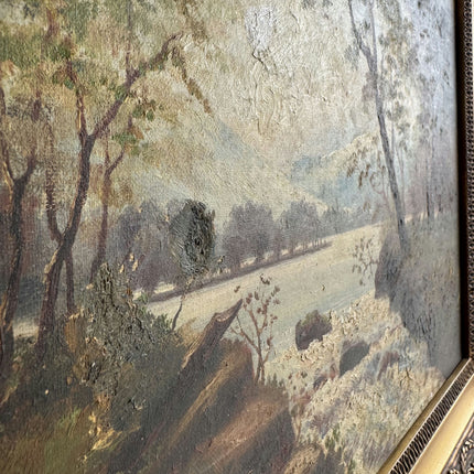 Handcrafted Landscape Oil Painting "Gilded Frame" Classic Art Holland Art Shop