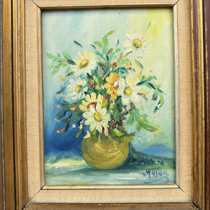 Classic Floral Still Life Oil Painting "Flower Vase" Traditional Small Art Holland Art Shop