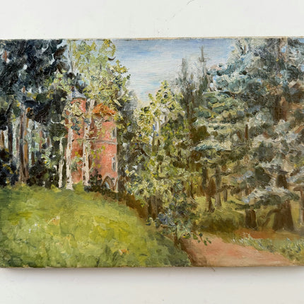 Classic Landscape Oil Painting "Thick Paint" Detailed Small Artwork Holland Art Shop
