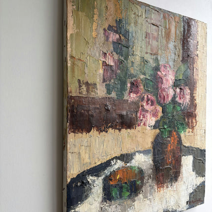 Original Floral Still Life Oil Painting "Flower Vase" Traditional Art Holland Art Shop
