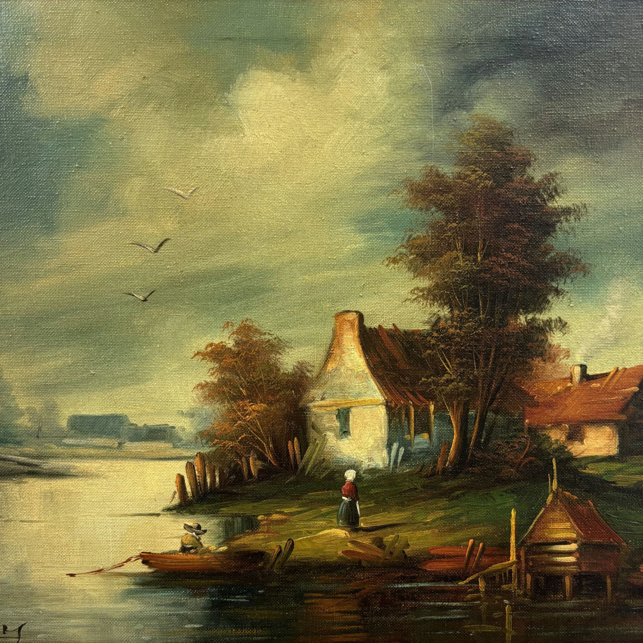 Handcrafted Landscape Oil Painting 