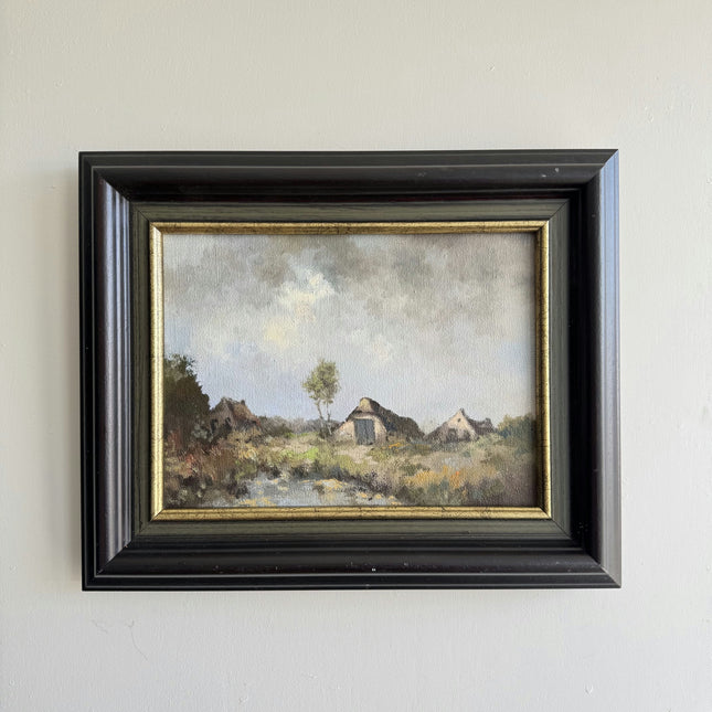 Classic Farm Oil Painting "Framed Painting" Elegant Small Art Holland Art Shop