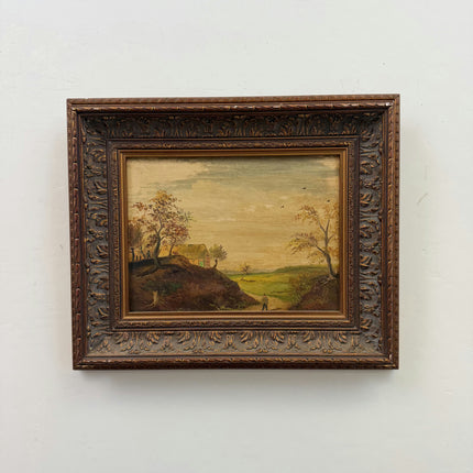 Classic Landscape Oil Painting "Framed Painting" Handcrafted Small Art Holland Art Shop