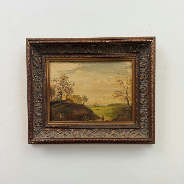 Classic Landscape Oil Painting "Framed Painting" Handcrafted Small Art Holland Art Shop