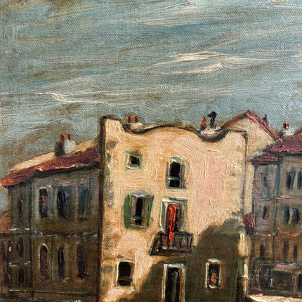 Rustic Harbor Scene Oil Painting "Docked Boats" Timeless Art Holland Art Shop