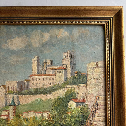 Rustic Seascape Oil Painting "Small Boat" Authentic French Artwork Holland Art Shop