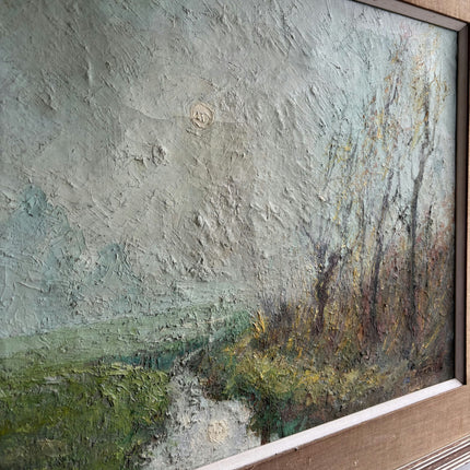 Vintage Landscape Oil Painting "Framed Painting" Traditional Large Artwork Holland Art Shop