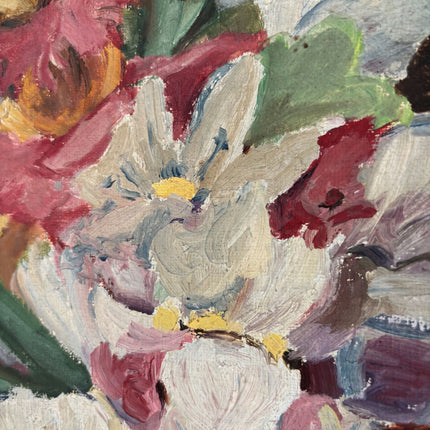 Handcrafted Oil Painting Still Life "Vase Of Flowers" Expressive Medium Artwork Holland Art Shop
