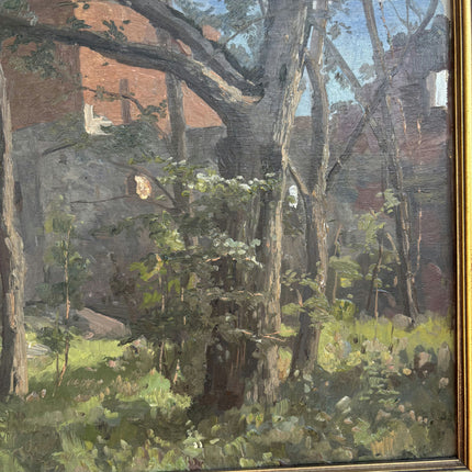 Elegant Landscape Oil Painting "Oak Tree" Timeless Art Holland Art Shop