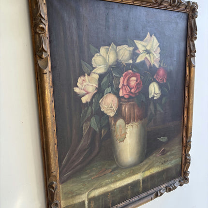 Timeless Still Life Oil Painting "Flower Vase" Classic Artwork Holland Art Shop