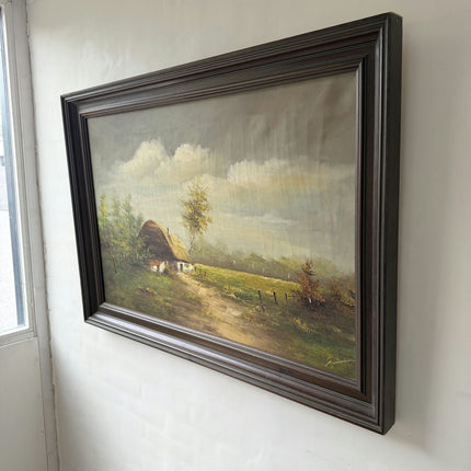 Elegant Landscape Oil Painting "Paint Texture" Original Large Art Holland Art Shop