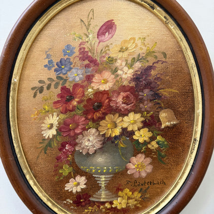 Handcrafted Floral Still Life Oil Painting "Flower Vase" Traditional Small Art Holland Art Shop
