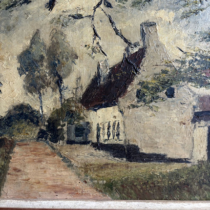 Classic Landscape Oil Painting "Thatched Cottage" Timeless Art Holland Art Shop