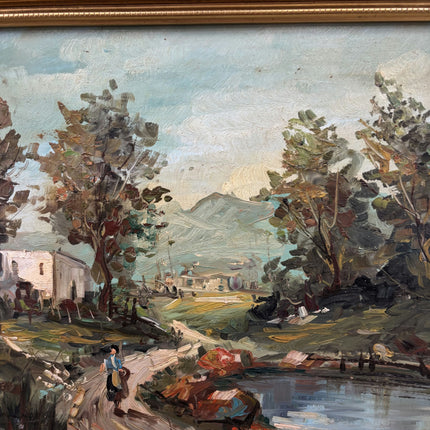 Timeless Landscape Oil Painting "Framed Painting" Handcrafted Art Holland Art Shop