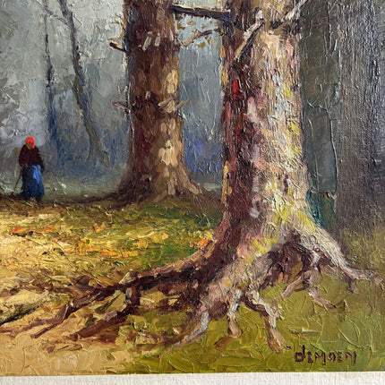 Classic Landscape Oil Painting "Pine Trees" Elegant Artwork Holland Art Shop