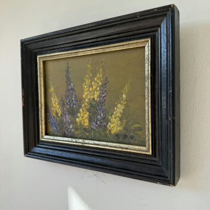 Authentic Oil Painting Flowery Still Life "Flower Arrangement" Vintage Small Art Holland Art Shop