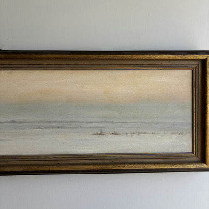 Authentic Cityscape Oil Painting "Cracked Paint" Classic Dutch Artwork Holland Art Shop