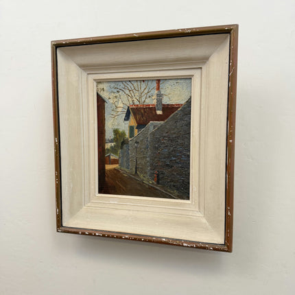 Traditional Cityscape Oil Painting "Wooden Frame" Classic Art Holland Art Shop