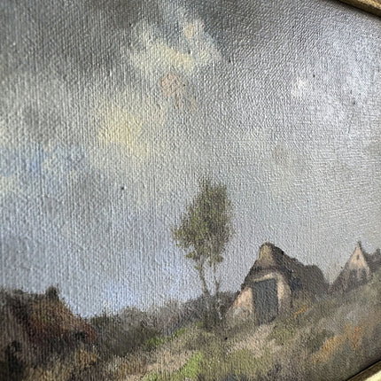 Classic Farm Oil Painting "Framed Painting" Elegant Small Art Holland Art Shop