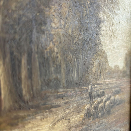Refined Landscape Oil Painting "Gilded Frame" Timeless Small Art Holland Art Shop