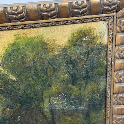 Antique Landscape Oil Painting "Country Road" Original Art Holland Art Shop