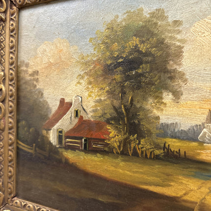 Classic Landscape Oil Painting "Country Cottage" Elegant Dutch Artwork Holland Art Shop