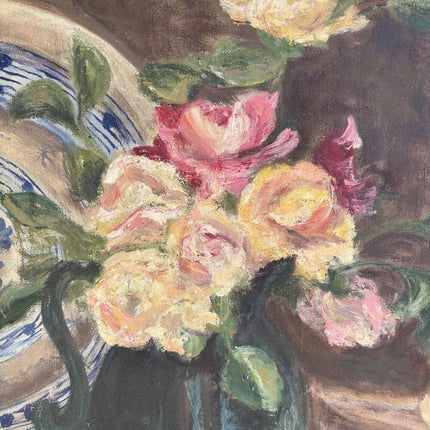 Timeless Floral Still Life Oil Painting "Flower Vase" Refined Art Holland Art Shop