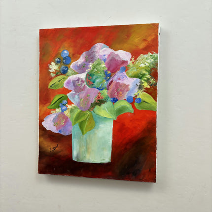Authentic Floral Still Life Oil Painting "Floral Bouquet" Timeless Art Holland Art Shop