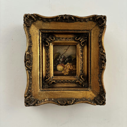Authentic Still Life Oil Painting "Gilded Frame" Traditional Small Artwork Holland Art Shop