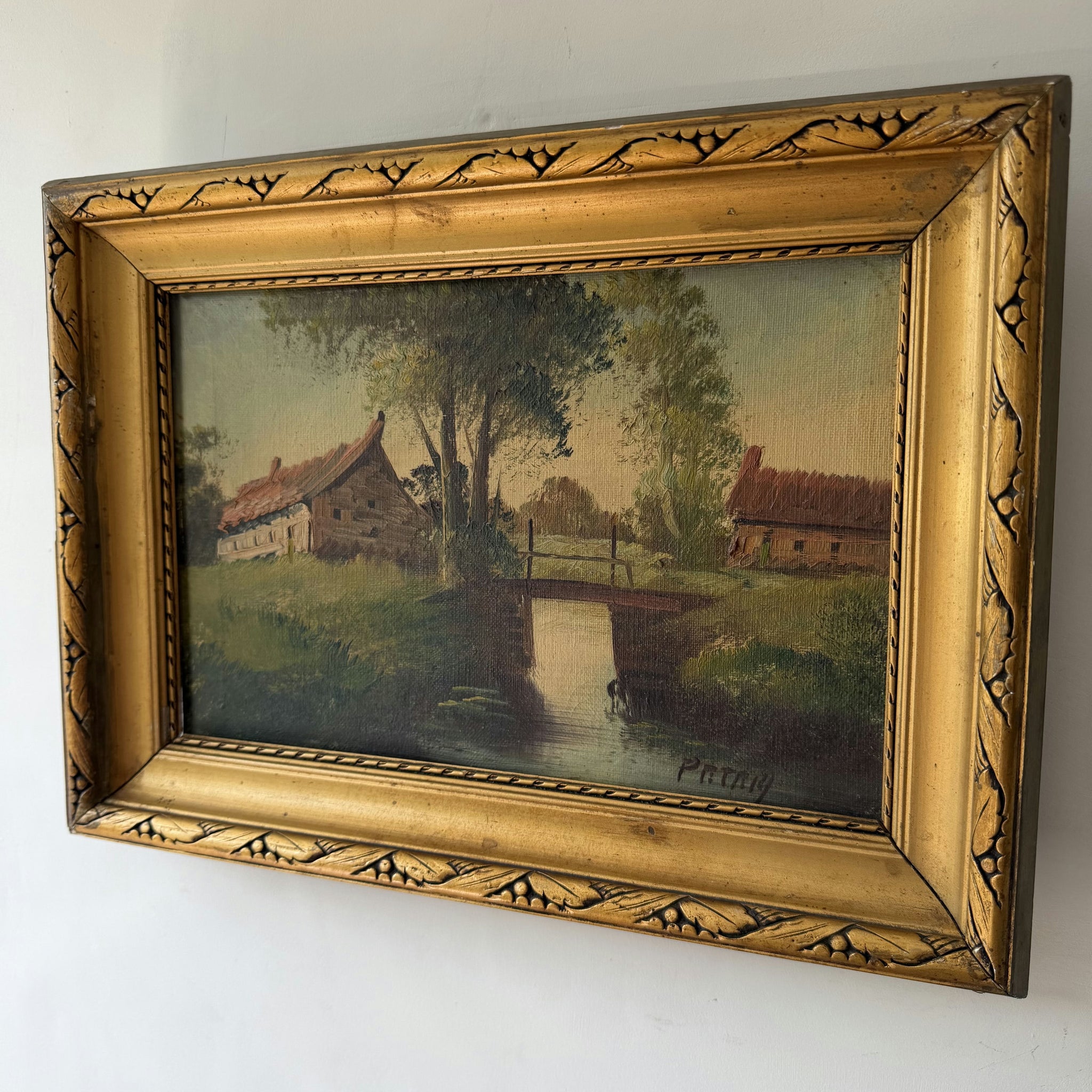 Expressive Landscape Oil Painting 