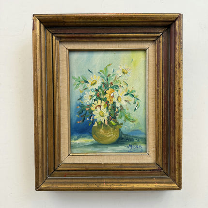 Classic Floral Still Life Oil Painting "Flower Vase" Traditional Small Art Holland Art Shop