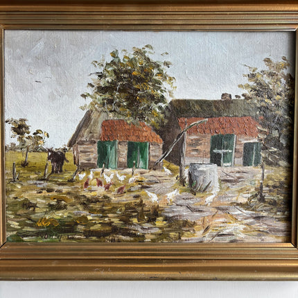 Detailed Landscape Oil Painting "Framed Painting" Elegant Artwork Holland Art Shop