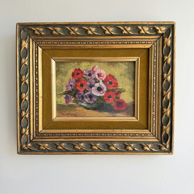 Expressive Still Life Oil Painting "Framed Painting" Refined Small Artwork Holland Art Shop