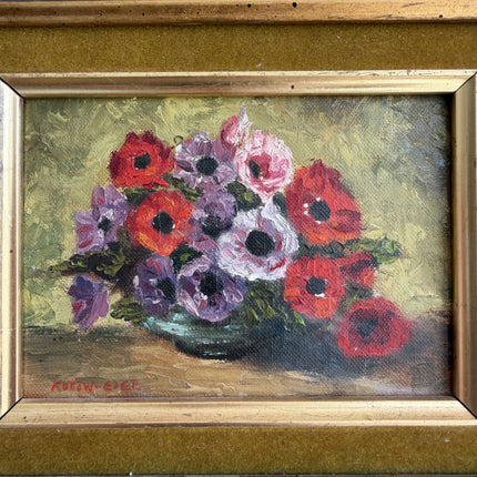 Expressive Still Life Oil Painting "Framed Painting" Refined Small Artwork Holland Art Shop