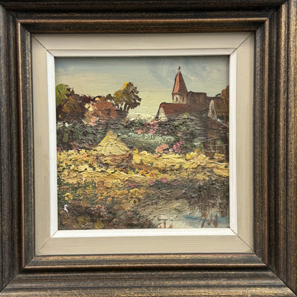 Elegant Still Life Oil Painting "Worn Pictureframe" Timeless Small Art Holland Art Shop