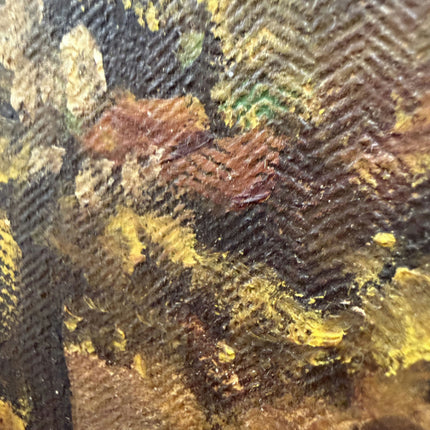 Classic Farm Oil Painting "Cracked Paint" Timeless Small Artwork Holland Art Shop