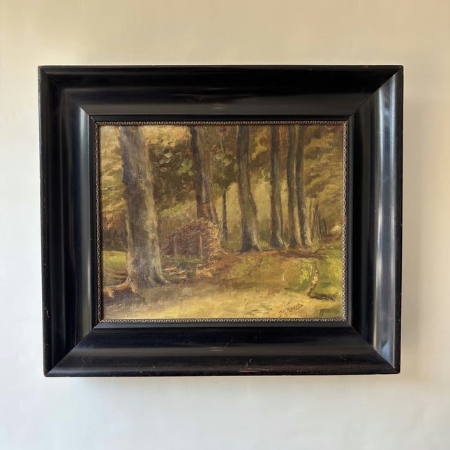 19th Century Antique Landscape Oil Painting "Framed Painting" Art Holland Art Shop