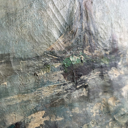 Elegant Seascape Oil Painting "Sailing Boat" Handcrafted Large Art Holland Art Shop