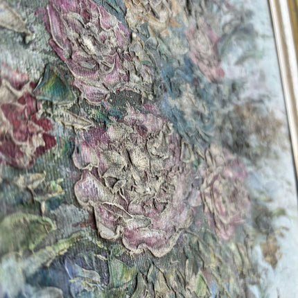 Expressive Floral Still Life Oil Painting "Flower Bouquet" Traditional Artwork Holland Art Shop