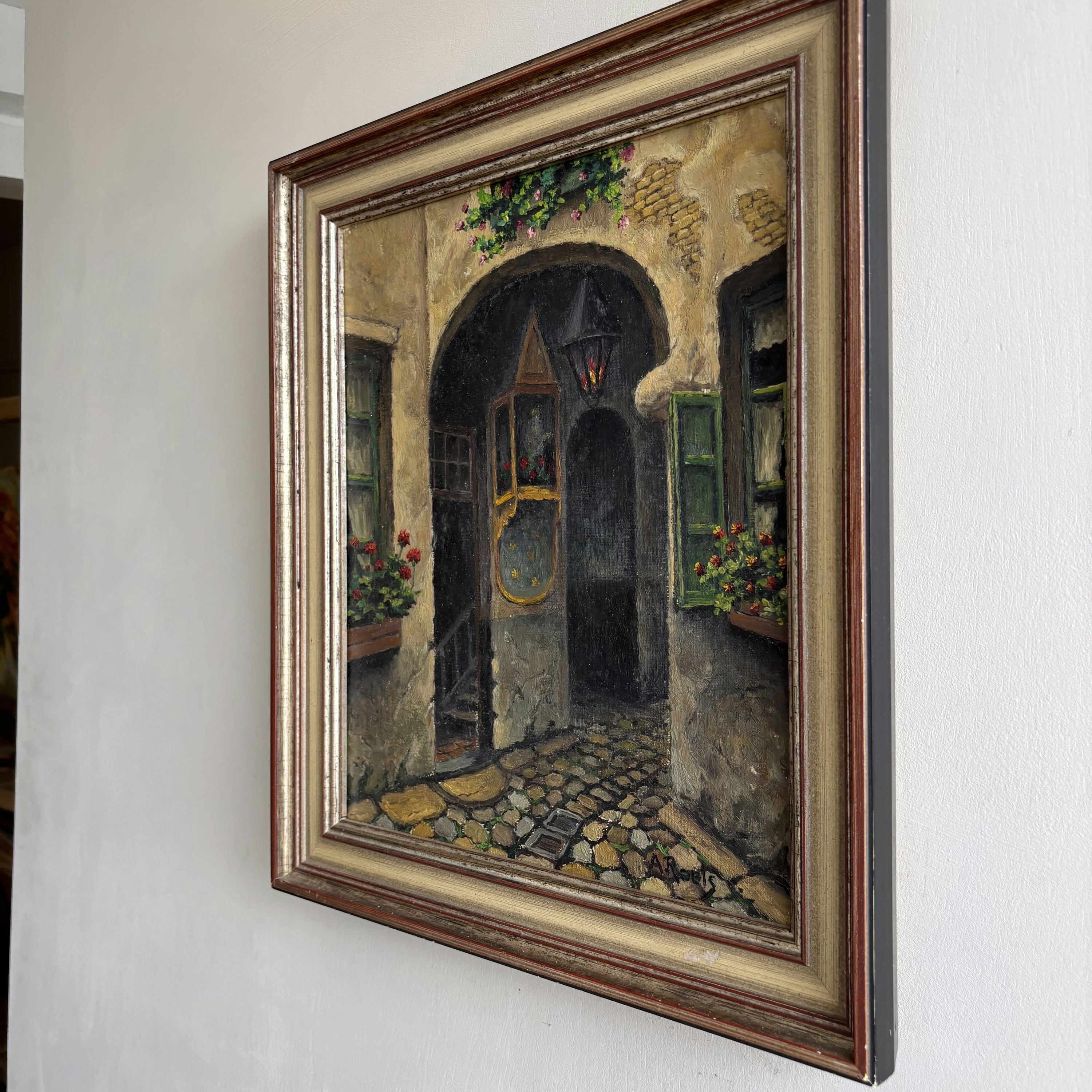 Original Cityscape Oil Painting 